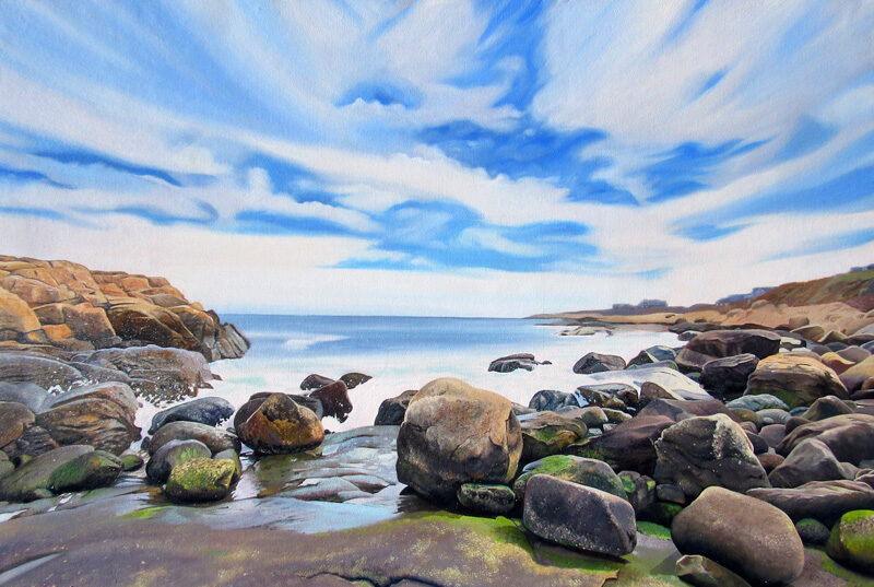 Paradise Found, 24" x 36" Oil Painting by Rhode Island Artist Charles C. Clear III